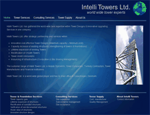 Tablet Screenshot of intelli-towers.com